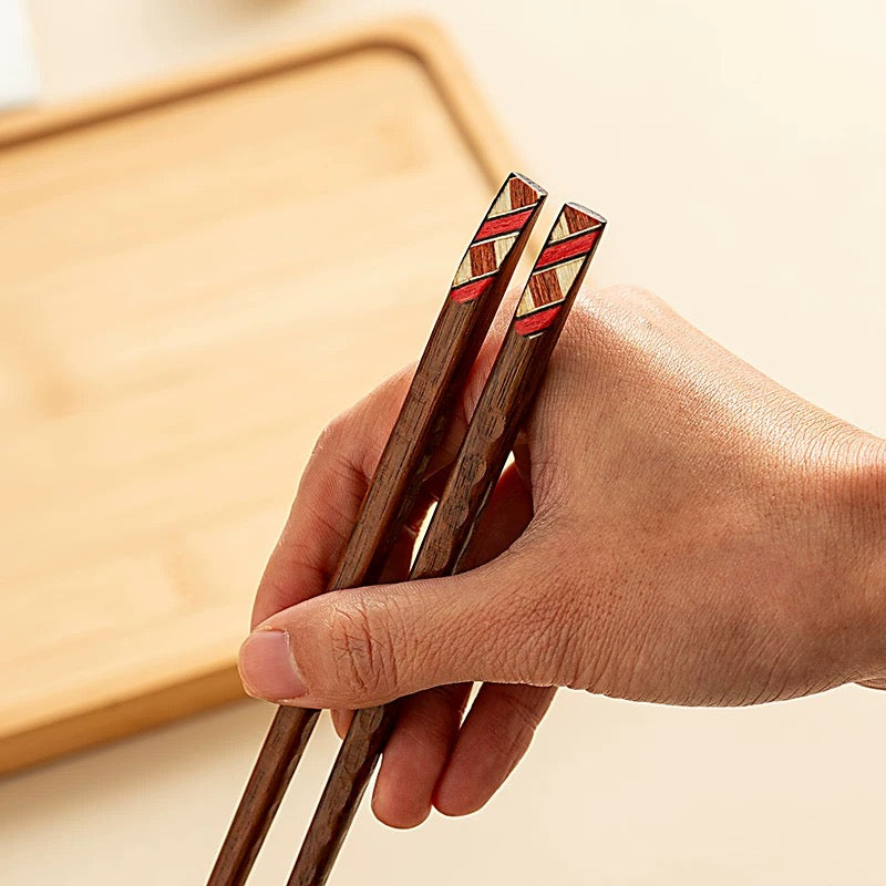 Textured Ironwood Chopsticks (10 Pcs/Set) (Min. Order 12 Set)