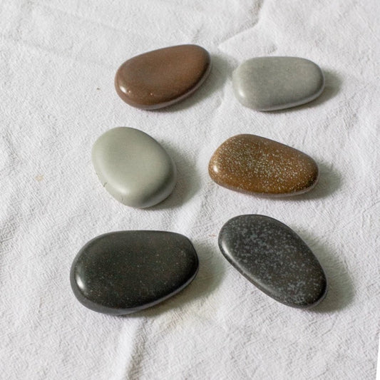 Pebble-Inspired Cutlery Rest 6 Pcs Set (Min. Order 12 pcs)